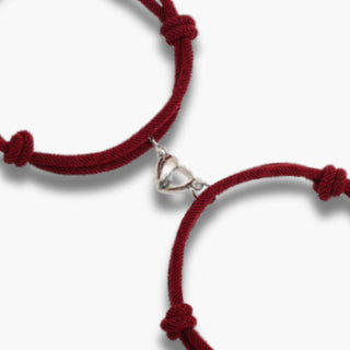 Magnetic Couples Bracelets Wine Red/ Wine Red