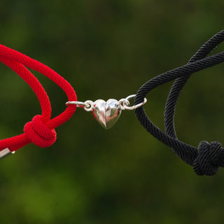 Magnetic Couples Bracelets Black/Black