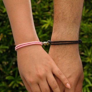 Magnetic Couples Bracelets Wine Red/ Wine Red