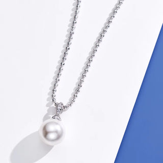 SL Pearl Radiance Necklace, White Gold