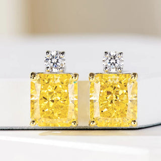 SL Harmony Glow Earrings, White Gold