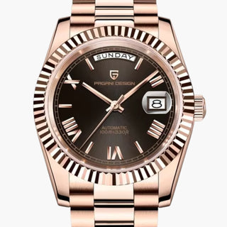PD Rose Gold Date Onyx