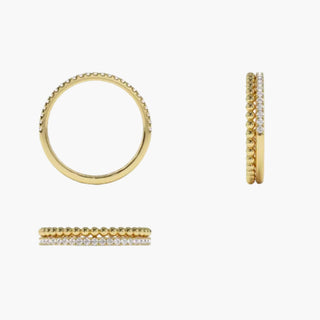 Duo Aurelia Ring – Yellow Gold