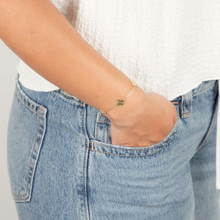SL Golden Bloom Bracelet, Yellow Gold