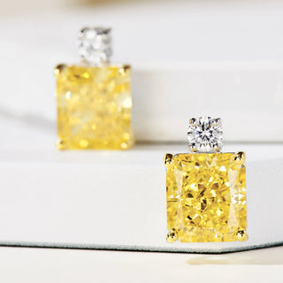 SL Harmony Glow Earrings, White Gold