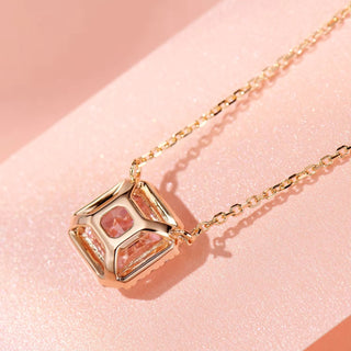 Blush Radiance Necklace - Rose Gold