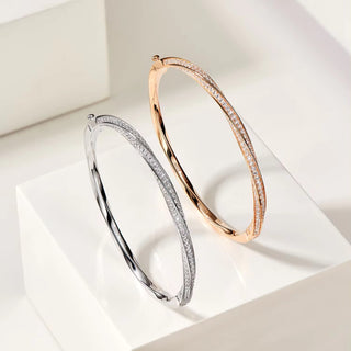 SL Eternal Grace Bangle, Rose Gold
