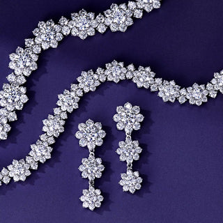 SL Sunflower Radiance Bracelet, White Gold