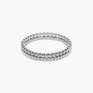 Duo Aurelia Ring – White Gold