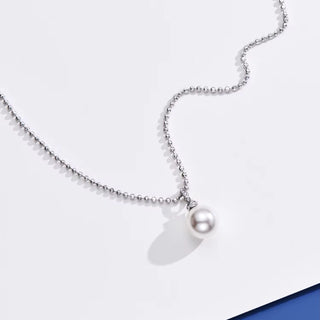 SL Pearl Radiance Necklace, White Gold