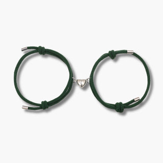 Magnetic Couples Bracelets Dark Green/Dark Green