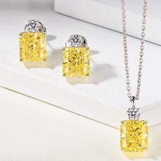 SL Harmony Glow Earrings, White Gold