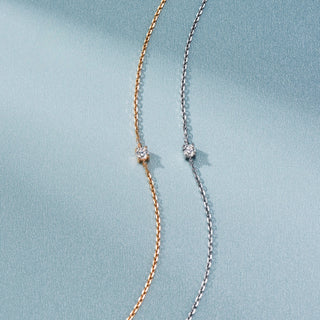 SL Eternal Spark Bracelet, White Gold