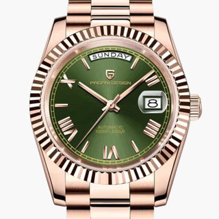PD Rose Gold Date Emerald