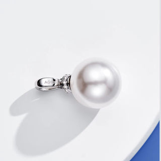 SL Pearl Radiance Necklace, White Gold