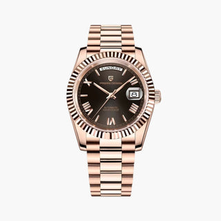 PD Rose Gold Date Onyx
