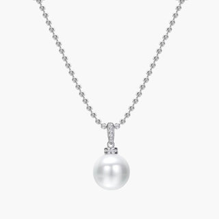 SL Pearl Radiance Necklace, White Gold