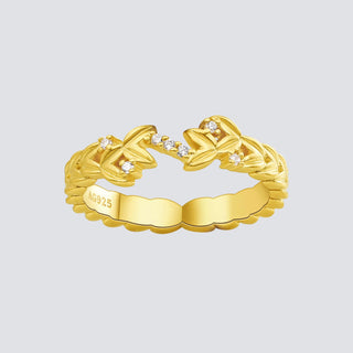 SL Golden Laurel Ring