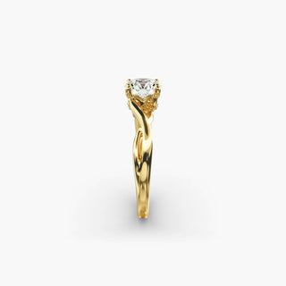 Eterna Twist Ring - Yellow Gold