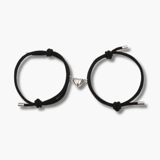 Magnetic Couples Bracelets Black/Black