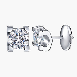 SL Eternal Spark Earrings, White Gold