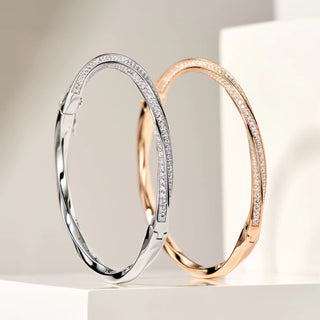 SL Eternal Grace Bangle, Rose Gold