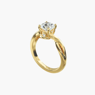 Eterna Twist Ring - Yellow Gold