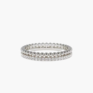 Duo Aurelia Ring – White Gold