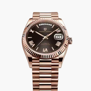 PD Rose Gold Date Onyx