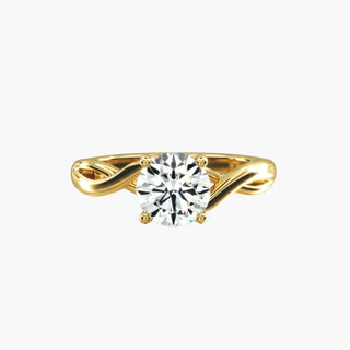 Eterna Twist Ring - Yellow Gold