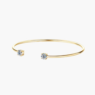 Aureline Open Bangle – Yellow Gold