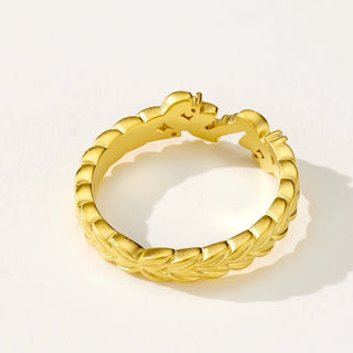 SL Golden Laurel Ring