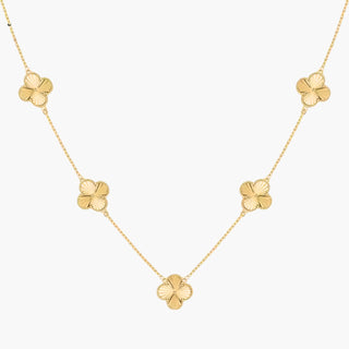SL Golden Bloom Necklace, Yellow Gold