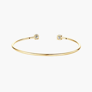 Aureline Open Bangle – Yellow Gold
