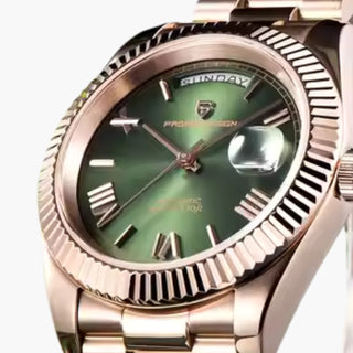 PD Rose Gold Date Emerald