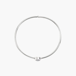 Lunéa Bangle – White Gold