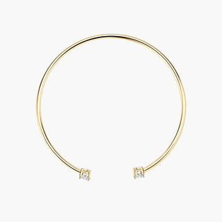 Aureline Open Bangle – Yellow Gold