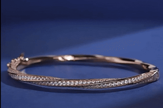 SL Eternal Grace Bangle, Rose Gold